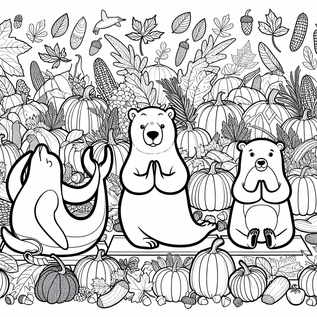 Free Arctic animals Coloring Pages for Kids - September 2025 Back to School Special