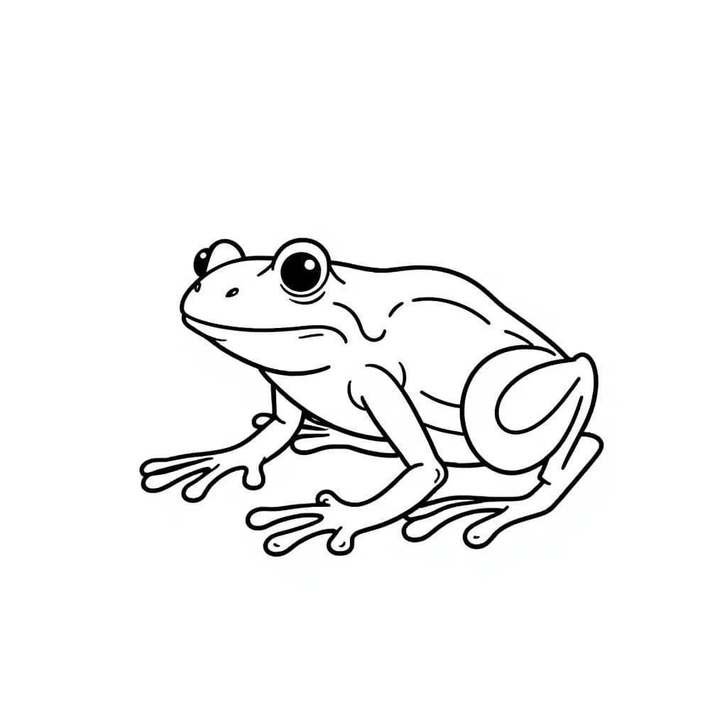 Frog Coloring Pages