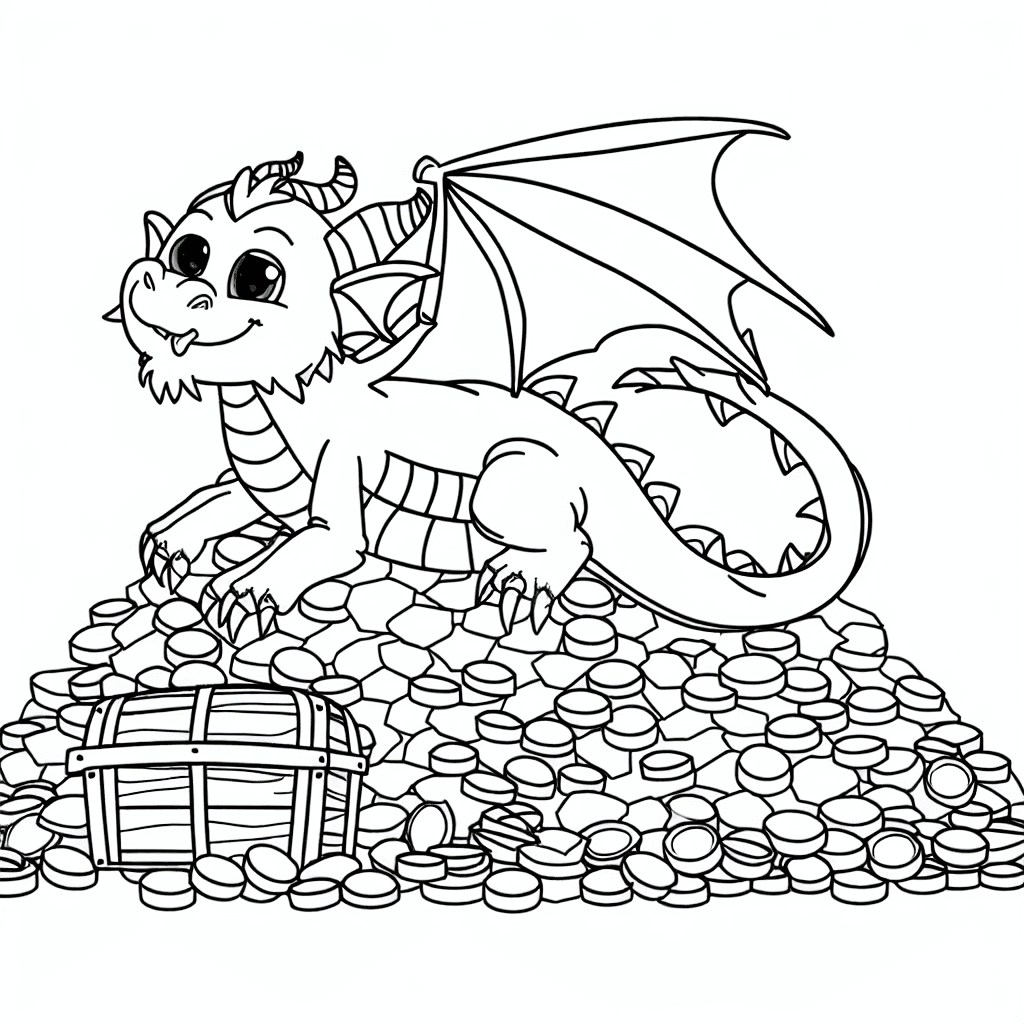 Dragon Guardian of Gold