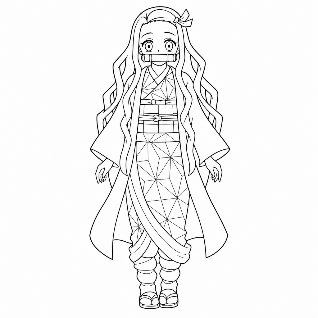 Demon Slayer Coloring Pages preview