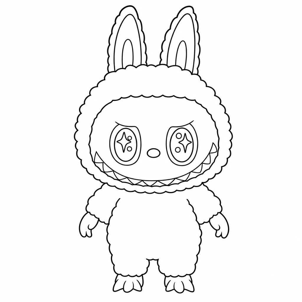 Labubu Coloring Pages preview